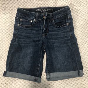 American Eagle Skinny Bermuda Shorts